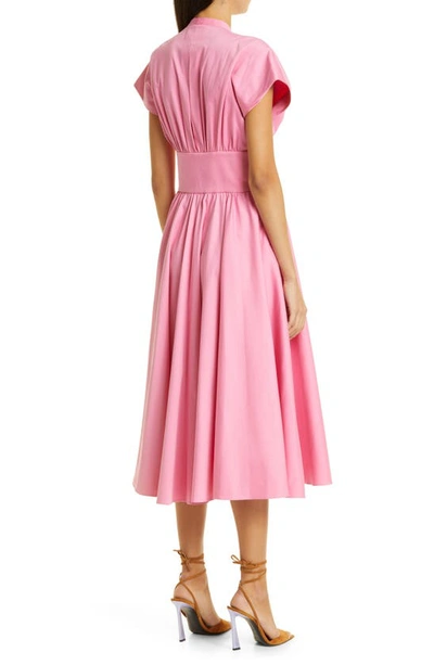 Shop Alexis Jaden Belted Dress In Pink