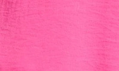 Shop Fraiche By J Surplice Flutter Sleeve Romper In Pink