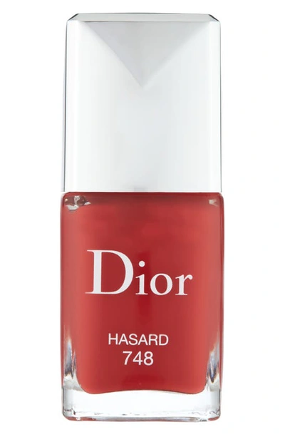 Shop Dior Vernis Gel Shine & Long Wear Nail Lacquer In 748 Hasard