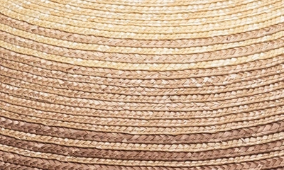 Shop Eugenia Kim Mirabel Straw Hat In Ivory/ Natural/ Caramel/ Fawn
