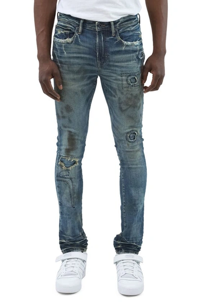 Shop Prps Level Skinny Jeans In Indigo