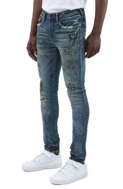 Shop Prps Level Skinny Jeans In Indigo