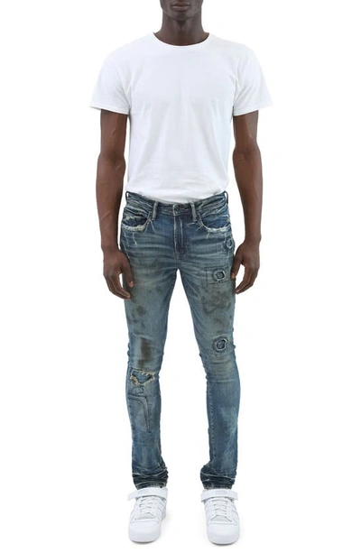 Shop Prps Level Skinny Jeans In Indigo