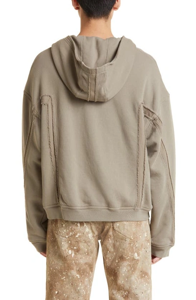 JOHN ELLIOTT FRAME FRENCH TERRY ZIP HOODIE 