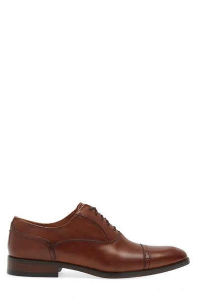 Shop Florsheim Sorrento Cap Toe Oxford In Cognac