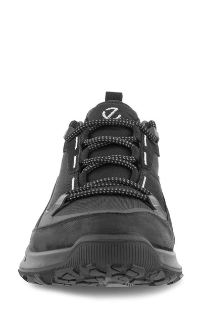 Shop Ecco Ult-trn Low Waterproof Hiking Shoe In Black/ Black