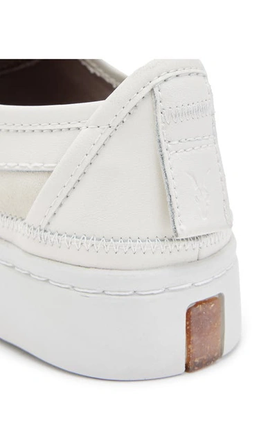 Shop Allsaints Milla Platform Sneaker In Chalk White