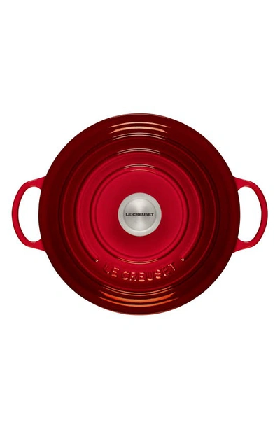 Le Creuset Signature 5-quart Enameled Cast Iron Brasier In Red Tones
