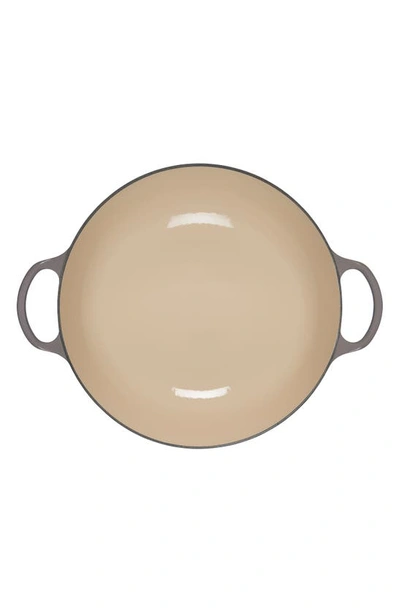 Le Creuset Signature 5-quart Enameled Cast Iron Brasier In Oyster