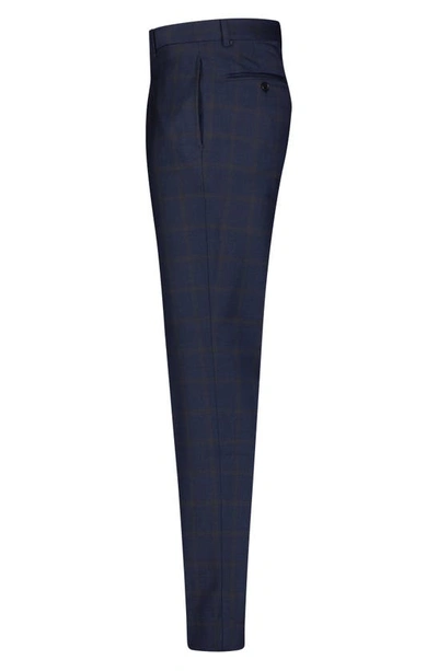 Brooks Brothers Regent Wool Blend Pants In Nvybrwnwp