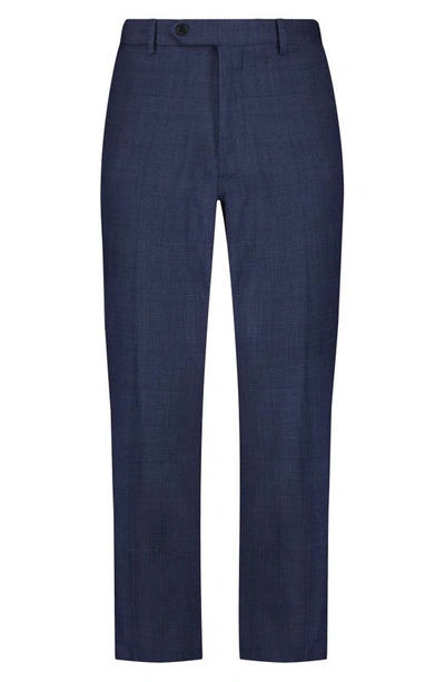 Shop Brooks Brothers Regent Wool Blend Pants In Blueglnpld