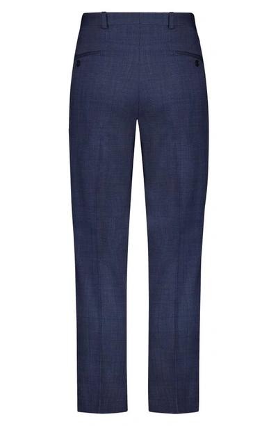 Shop Brooks Brothers Regent Wool Blend Pants In Blueglnpld