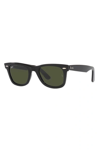 Ray Ban Square Acetate Sunglasses In Dark Green