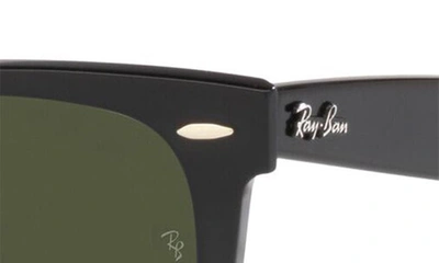Ray Ban Square Acetate Sunglasses In Dark Green