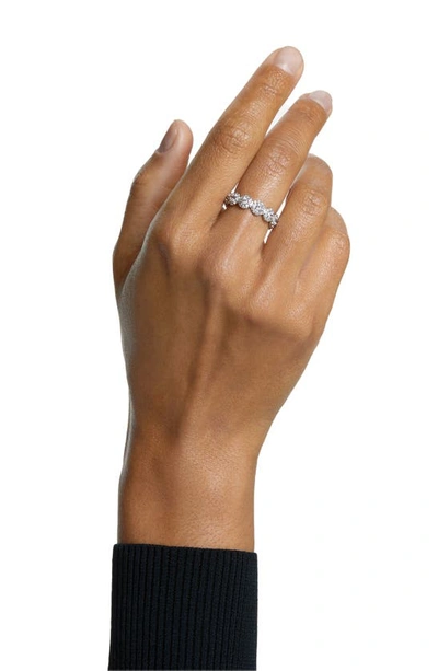 Swarovski Constella Band Ring Band Rhodium Shiny White