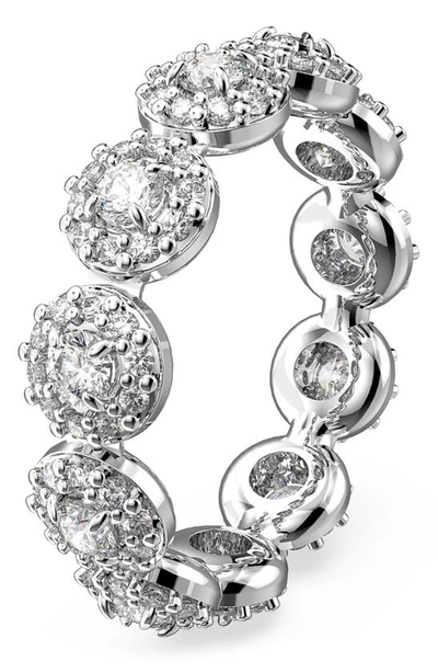 Swarovski Constella Band Ring Band Rhodium Shiny White