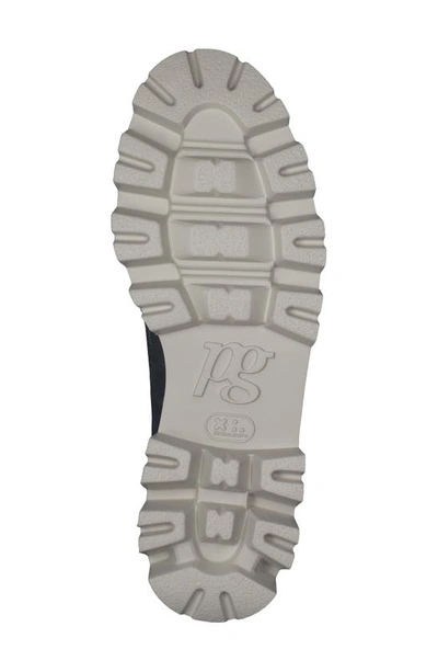 Paul Green Rosetta Platform Loafer In Space Perf Sport Nubuck