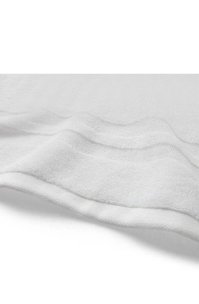 Shop Ralph Lauren Payton Washcloth In Spa White