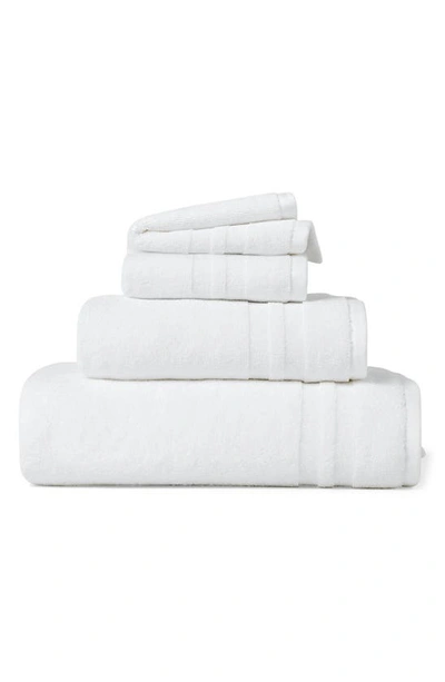 Shop Ralph Lauren Payton Hand Towel In White