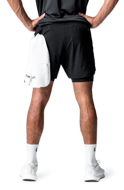 Shop Asrv Tetra-lite™ 5-inch 2-in-1 Lined Shorts In Black
