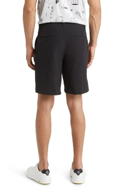 Swannies Sully Stretch Flat Front Shorts In Black