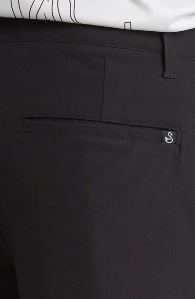 Shop Swannies Sully Repreve® Recycled Polyester Shorts In Black