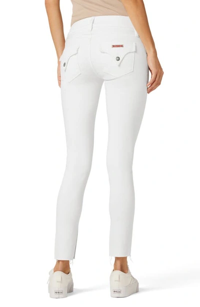 Shop Hudson Collin Ankle Skinny Jeans In White