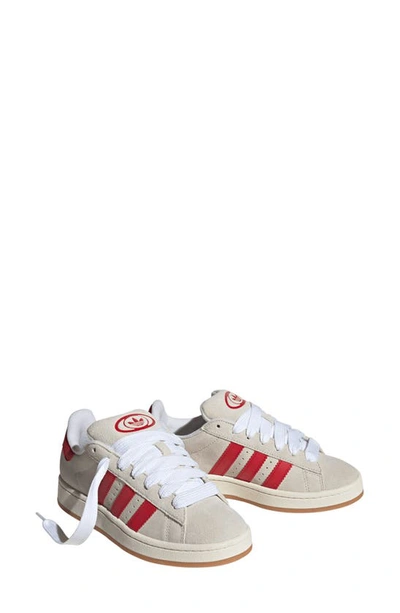 Shop Adidas Originals Campus 00s Sneaker In White/ Scarlet/ Off White