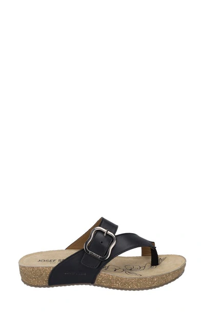 Shop Josef Seibel Tonga 77 Sandal In Black