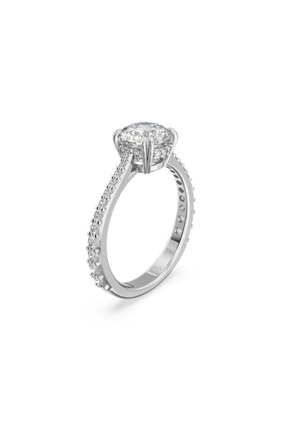 Shop Swarovski Constella Ring In Silver/white