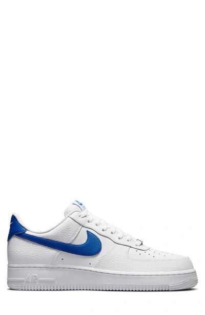 Shop Nike Air Force 1 '07 Sneaker In White/ Game Royal/ White