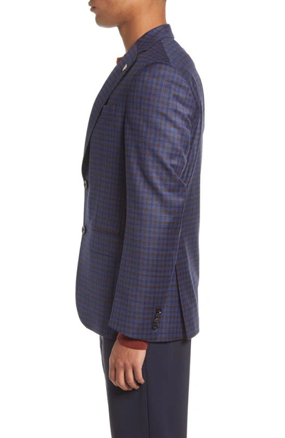 Shop Ted Baker Karl Slim Fit Stretch Wool Sport Coat In Blue