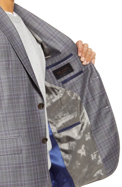 Shop Ted Baker Karl Slim Fit Wool Sport Coat In Grey