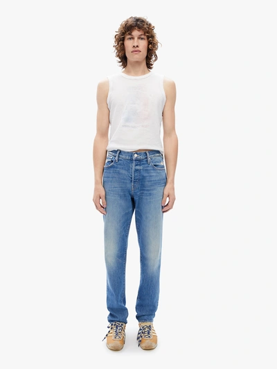 Shop Mother The Chaser Crowd Surfing Jeans (also In 28,29,30,31,33,34) In Blue