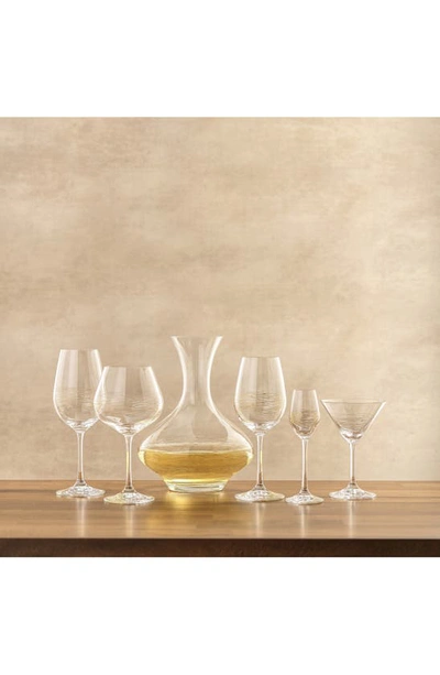 Shop Joyjolt Set Of 2 Gold Royale Crystal Red Wine Goblet In Clear/ Gold
