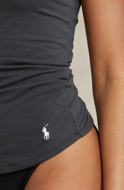 Polo Ralph Lauren Tank Undershirt In Onyx Grey