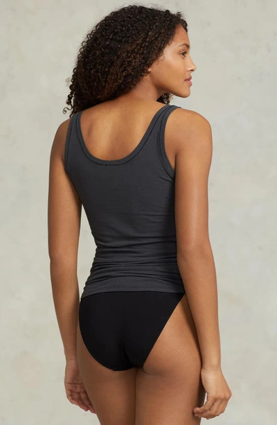 Polo Ralph Lauren Tank Undershirt In Onyx Grey