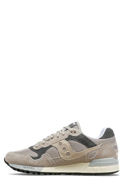 Shop Saucony Shadow 5000 Essential Sneaker In Sand/ White