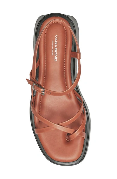 Shop Vagabond Shoemakers Courtney Platform Sandal In Cognac