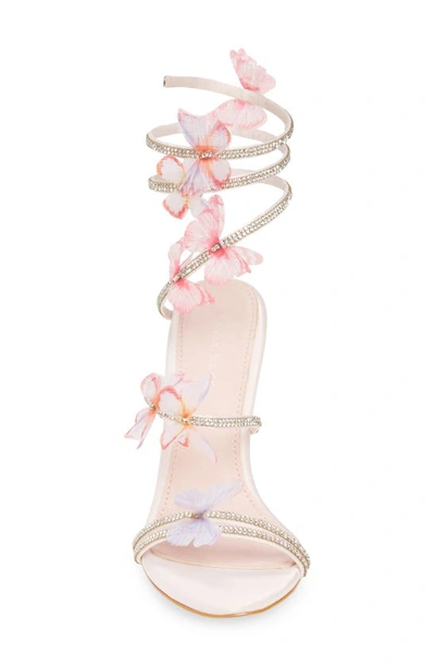 Shop Azalea Wang Aryana Ankle Strap Sandal In Pink