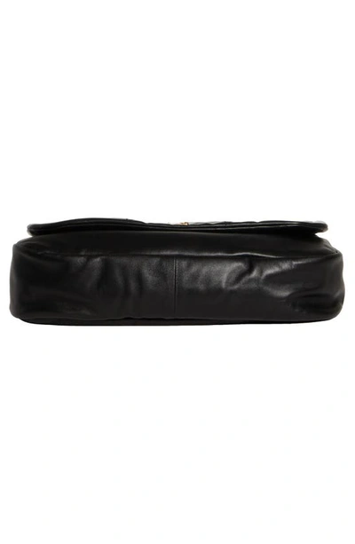 Saint Laurent Jamie 4.3 Patchwork Leather Tote In Nero