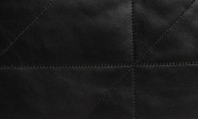 Shop Saint Laurent Jamie 4.3 Patchwork Leather Tote In Nero