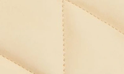 Saint Laurent Small Lou Leather Puffer Bag In Burro