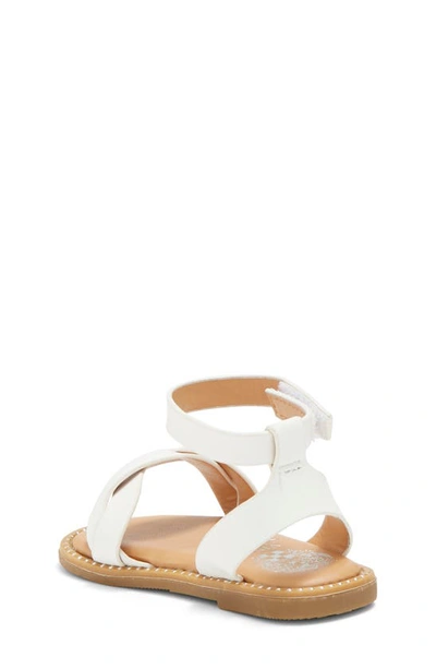 Shop Vince Camuto Kids' Braided Sandal In White