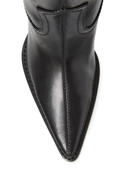 Shop Azalea Wang Matty Foldover Shaft Western Boot In Black