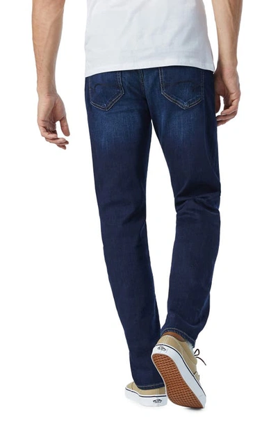 Mavi Jeans Zach Straight Leg Jeans In Dark Blue Nashville