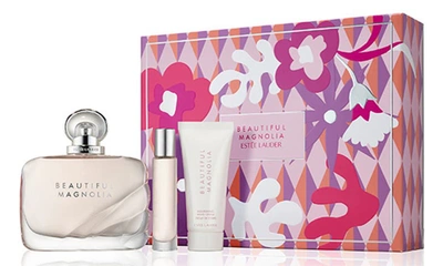 Shop Estée Lauder Beautiful Magnolia Romantic Dreams Fragrance Set (limited Edition) Usd $186 Value