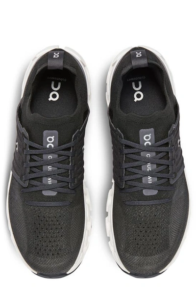 Shop On Cloudswift 3 Running Shoe In All Black