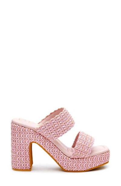 Shop Beach By Matisse Gem Platform Sandal In Pink