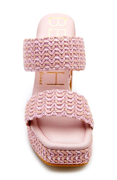 Shop Beach By Matisse Gem Platform Sandal In Pink